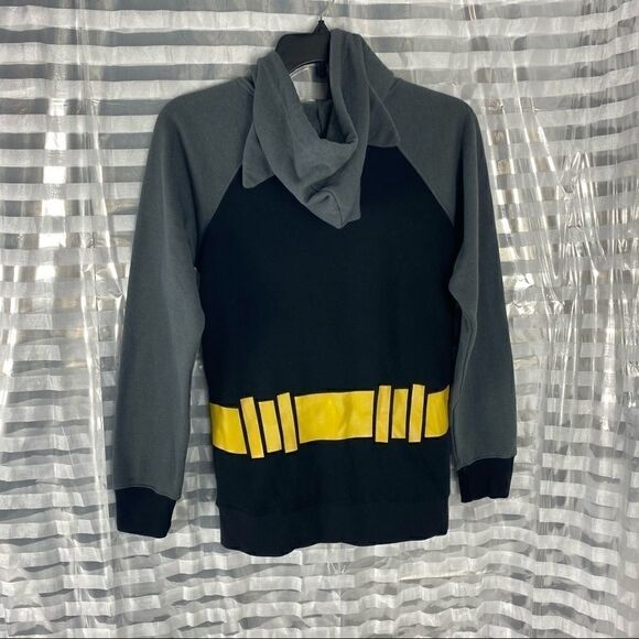 Batman Hoodie with Ears Zip Up Jacket - Picture 4 of 7